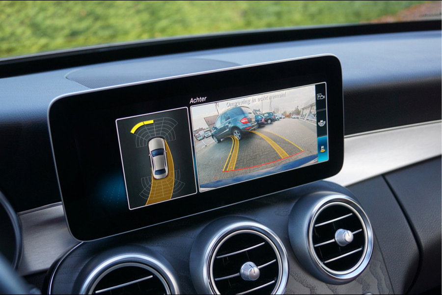 Mercedes-Benz C-Klasse C 180 AMG line | Sound Multibeam Panoramadak Bruin leder Artico