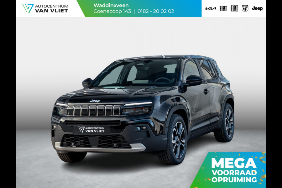 Jeep Avenger Summit 54 kWh | Uit voorraad leverbaar | Schuif/Kanteldak | Winter Pack | Infotainment&Convenience Pack | Warmtepomp