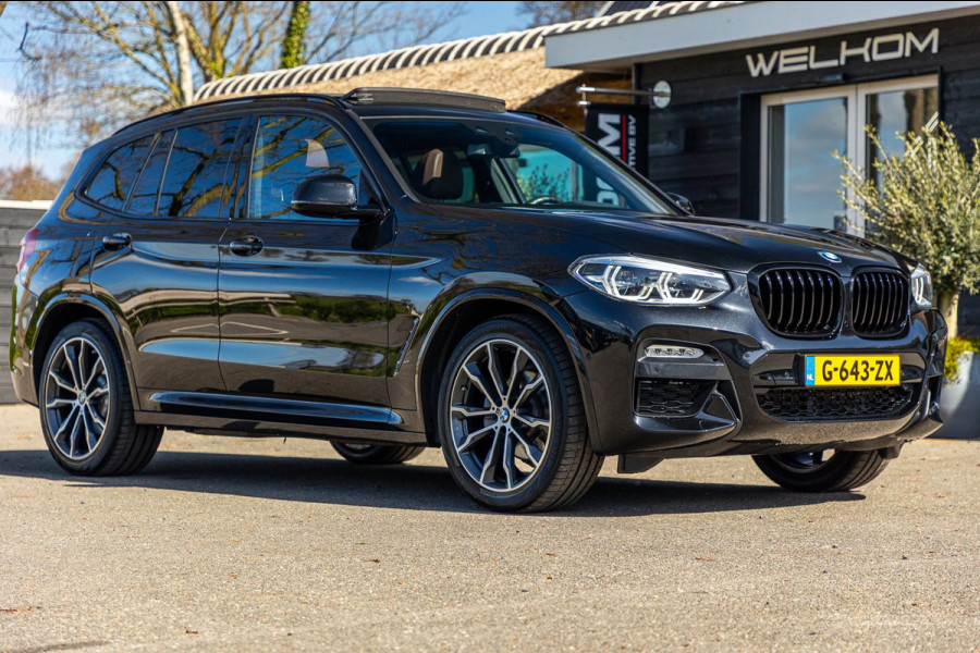 BMW X3 SDrive20i High Executive M-Sport I Panoramadak I Adaptive Led I Mokka Leder I Sportstoelen I BTW