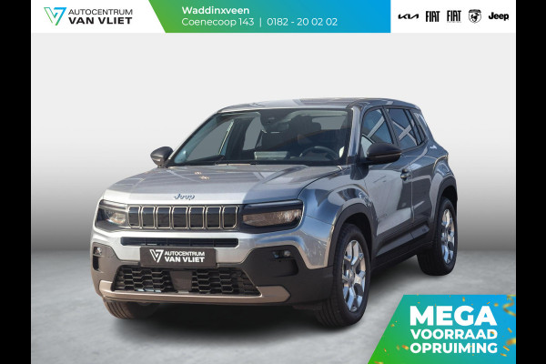 Jeep Avenger Business Edition 54 kWh | Uit voorraad leverbaar | 17% Bijtelling | Winter Pack | Warmtepomp | Apple Carplay | Clima | Keyless | Adapt. Cruise | 17" | Camera