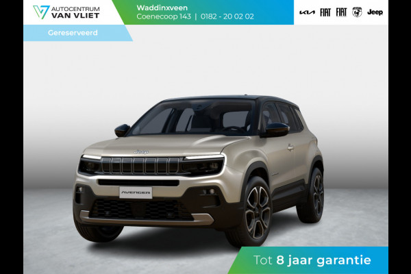 Jeep Avenger 1.2 e-Hybrid Summit | Uit voorraad leverbaar | Winter Pack | Schuif/Kanteldak | Infotaiment&Convenience Pack | Bicolore