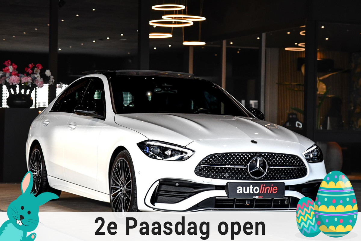 Mercedes-Benz C-Klasse 300 AMG Night. Pano, Carbon, Digital, Camera, Dodeh, 19'', CarPlay!