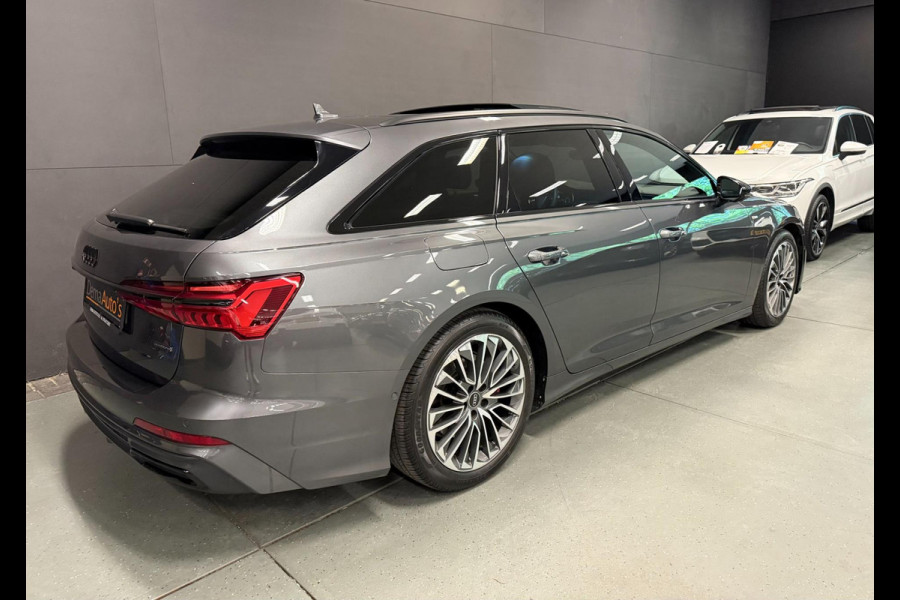 Audi A6 Avant 55 TFSI e-quattro 3X S-LINE BLACK-LINE SOH-TEST/PANO/B&O/SFEERVERL/M-STOELEN/NAVI/DAB/CARPLAY///