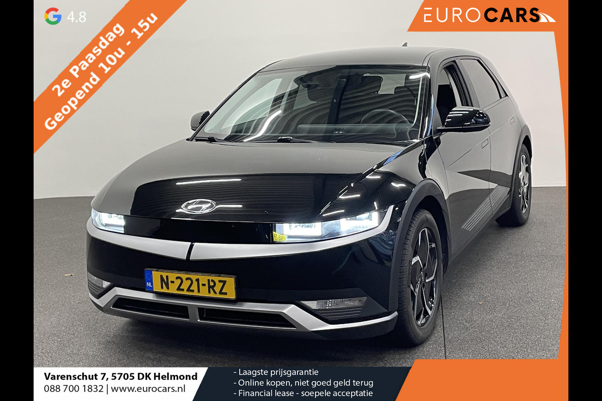 Hyundai IONIQ 5 Style 58 kWh SOH 98% Warmtepomp Airco ECC Navi Carplay Virtual Dashboard Trekhaak PDC VA+ Camera Full LED Adaptive Cruise 19" Velgen