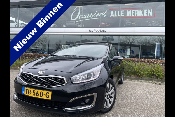 Kia cee'd 1.6 GDI DynamicLine Achteruitrijcamera - Apple carplay - Trekhaak afneembaar - Parkeersensor achter - Cruise control - Bluetooth - Elektrische ramen - Led verlichting - Radio - Stuur multifunctioneel - Stuur leder - Start/stop systeem - Licht metalen velgen 16 inch - Mistlampen voor - Navigatie
