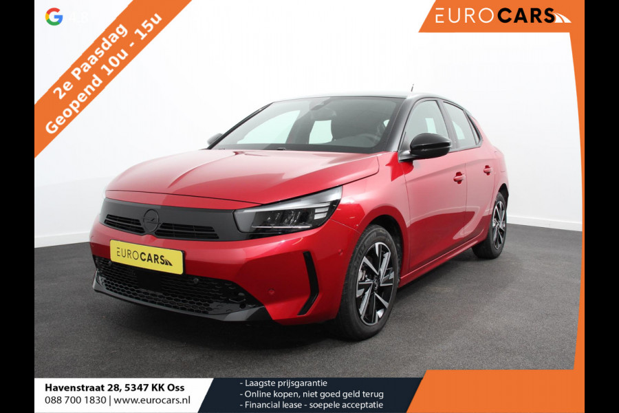 Opel Corsa 1.2 Turbo Hybrid 100pk GS Automaat Navigatie | Apple Carplay/Android Auto | Camera | Parkeersensoren | Cruise Control | Dodehoek assistent | Airco | Lichtmetalen velgen | Virtual Cockpit