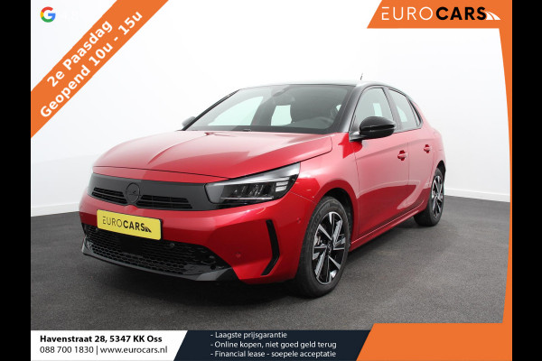 Opel Corsa 1.2 Turbo Hybrid 100pk GS Automaat Navigatie | Apple Carplay/Android Auto | Camera | Parkeersensoren | Cruise Control | Dodehoek assistent | Airco | Lichtmetalen velgen | Virtual Cockpit