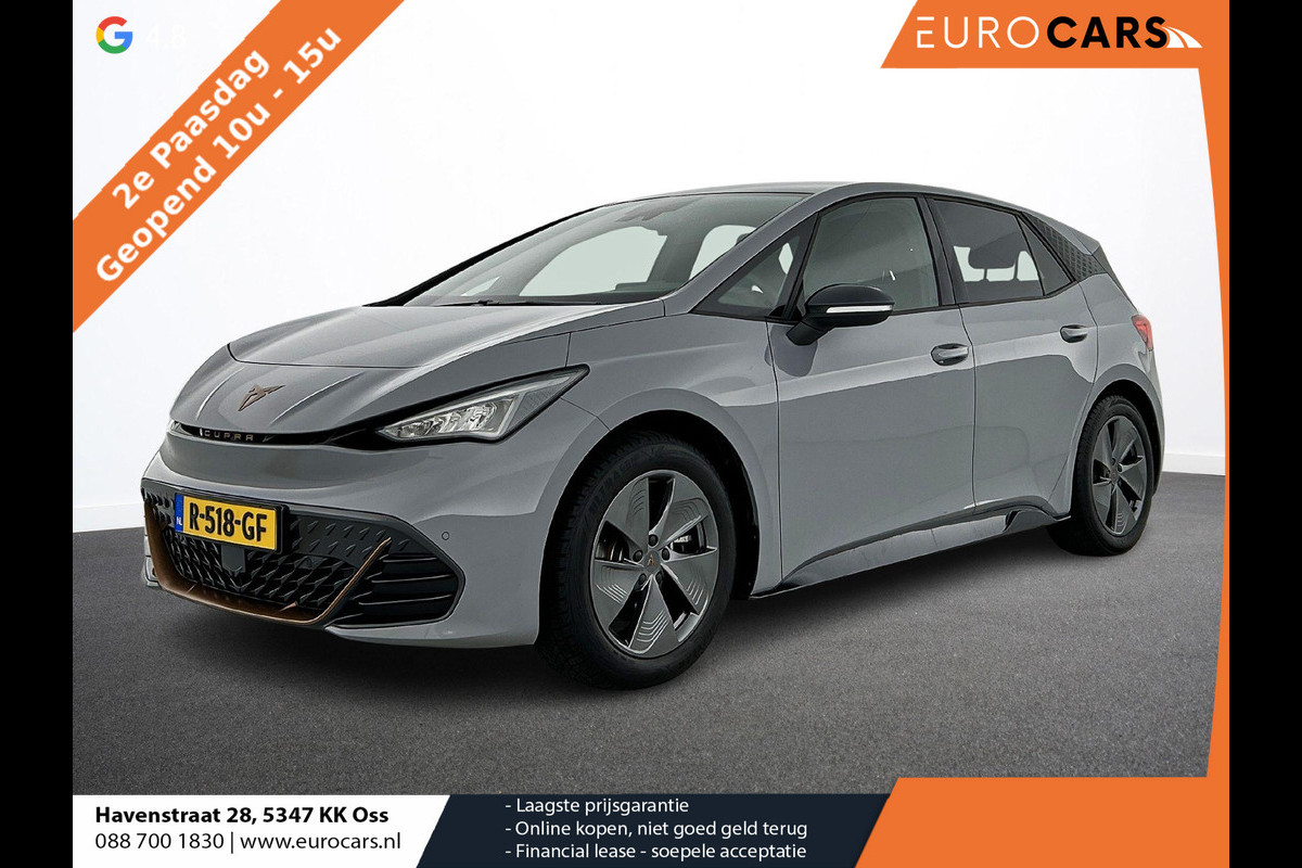 CUPRA Born Business 62 kWh Automaat | Navigatie | Apple Carplay/ Android Auto | Camera | Parkeersensoren | Adaptive Cruise Control | Stoel- en stuurverwarming | Full Led | Climate Control | Lichtmetalen velgen