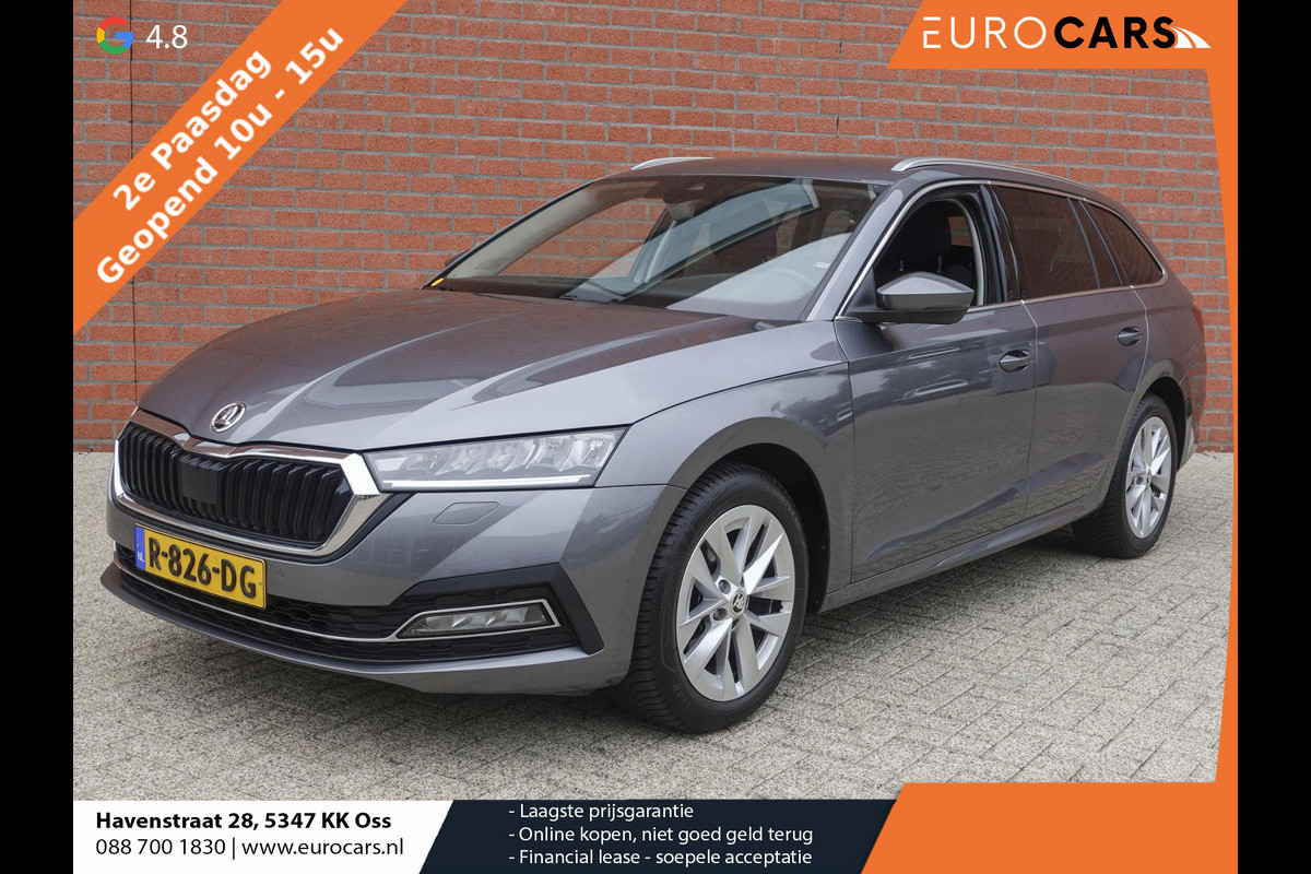 Škoda Octavia Combi 1.0 TSI 110pk Business Edition Plus | Navigatie | Apple Carplay/Android Auto | Camera | Parkeersensoren | Elektrische achterklep | Blind Spot Assist | Adaptive Cruise Control | Virtual Cockpit | Stoelverwarming | Ledverlichting | Sfeerverlichting | Climate Control
