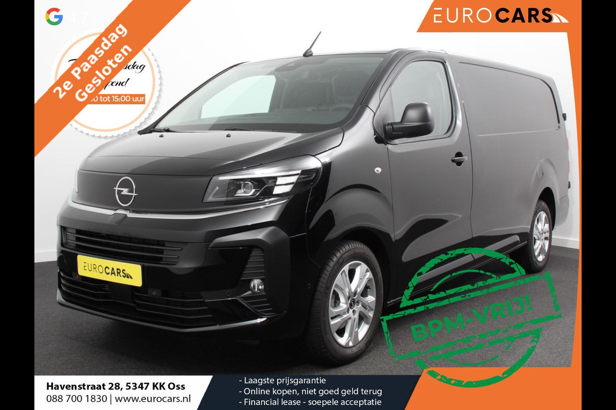 Opel Vivaro 1.5 Diesel 120 S&S L3 Apple Carplay /  Android Auto Parkeersensoren V+A Trekhaak Camera Navigatie Cruise Control LED koplampen houten afwerking laadruimte