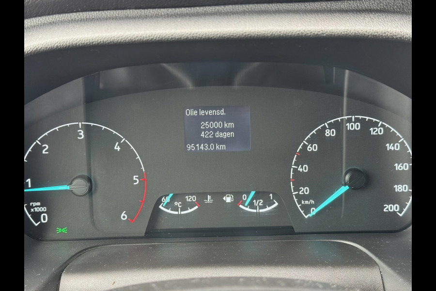 Ford Transit 350 2.0 TDCI L2H1 DC Trend 4WD | Open laadbak | Bluetooth | Kunstleder | 7-pers | Cruise| Radio | Airco | AWD 4x4