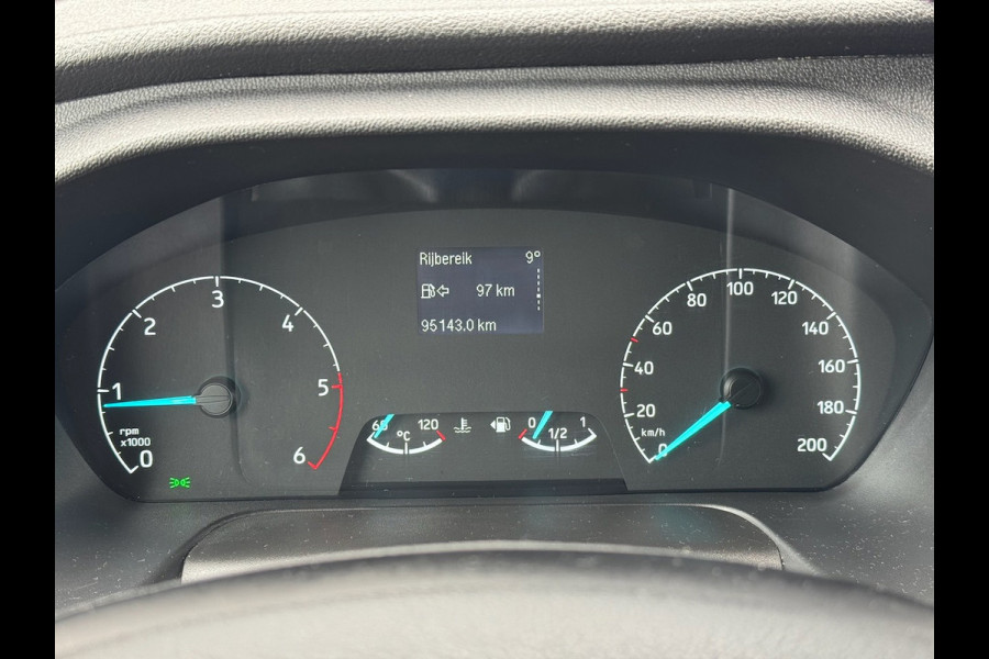 Ford Transit 350 2.0 TDCI L2H1 DC Trend 4WD | Open laadbak | Bluetooth | Kunstleder | 7-pers | Cruise| Radio | Airco | AWD 4x4