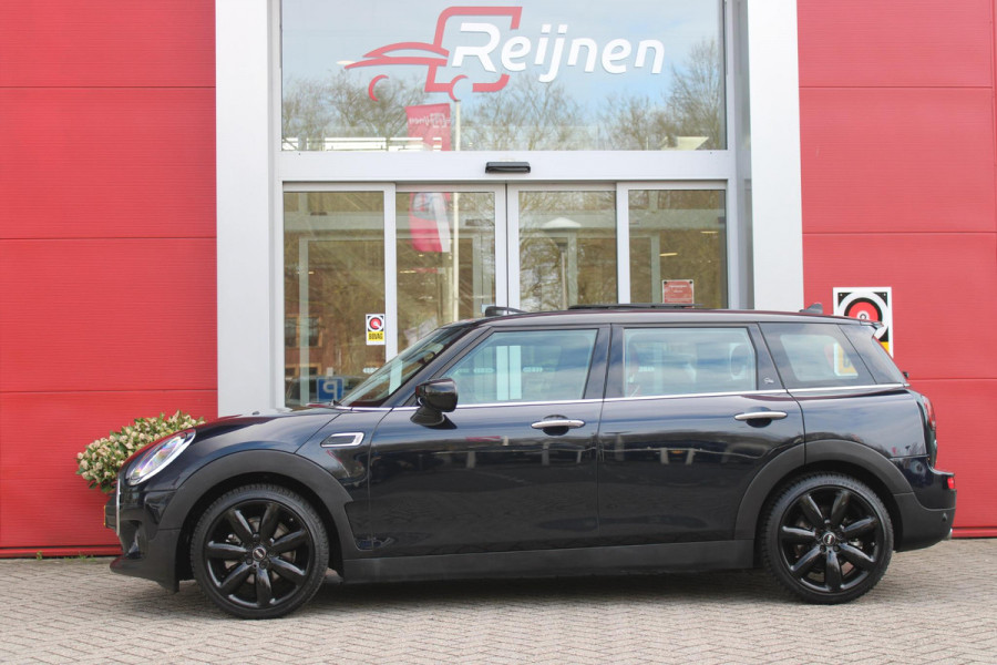 MINI Clubman 1.5 136PK AUTOMAAT COOPER RICHMOND PARK EDITION | PANORAMISCH SCHUIF/KANTEL DAK | FULL LEDEREN BEKLEDING "CHESTER MALT BROWN" | ACHTERUITRIJ CAMERA | PARKEERSENSOREN ACHTER | FULL LED KOPLAMPEN | DRAADLOZE APPLE CARPLAY/ANDROID AUTO | NAVIGATIE | STOEL/STUUR VERWARMING | 18" LICHTMETALEN VELGEN "BLACK STAR SPOKE" | "UNION JACK" ACHTERLICHTEN | COMFORT ACCESS TOEGANG |