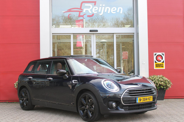 MINI Clubman 1.5 136PK AUTOMAAT COOPER RICHMOND PARK EDITION | PANORAMISCH SCHUIF/KANTEL DAK | FULL LEDEREN BEKLEDING "CHESTER MALT BROWN" | ACHTERUITRIJ CAMERA | PARKEERSENSOREN ACHTER | FULL LED KOPLAMPEN | DRAADLOZE APPLE CARPLAY/ANDROID AUTO | NAVIGATIE | STOEL/STUUR VERWARMING | 18" LICHTMETALEN VELGEN "BLACK STAR SPOKE" | "UNION JACK" ACHTERLICHTEN | COMFORT ACCESS TOEGANG |