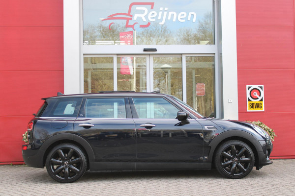 MINI Clubman 1.5 136PK AUTOMAAT COOPER RICHMOND PARK EDITION | PANORAMISCH SCHUIF/KANTEL DAK | FULL LEDEREN BEKLEDING "CHESTER MALT BROWN" | ACHTERUITRIJ CAMERA | PARKEERSENSOREN ACHTER | FULL LED KOPLAMPEN | DRAADLOZE APPLE CARPLAY/ANDROID AUTO | NAVIGATIE | STOEL/STUUR VERWARMING | 18" LICHTMETALEN VELGEN "BLACK STAR SPOKE" | "UNION JACK" ACHTERLICHTEN | COMFORT ACCESS TOEGANG |