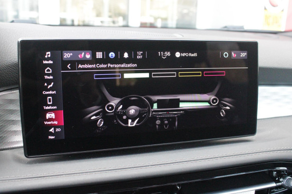 Alfa Romeo Tonale 1.5T Hybrid 160PK VELOCE | AFNEEMBARE TREKHAAK | PREMIUM PACK: LEDEREN BEKLEDING/GEVENTILEERDE VOORSTOELEN/4-VOUDIG ELEKTRISCH VERSTELBARE LENDESTEUN VOORSTOELEN/ELEKTRISCH BEDIENBARE VOORSTOELEN/GEHEUGEN OP DE BESTUUDERSSTOEL/HOOGGLANS ZWARTE RAAMOMLIJSTING/AMBIENT LIGHTING | TECHNOLOGY PACK: PARKEERWAARSCHUWING VOOR EN ACHTER/360° CAMERA/AUTOMATISCH INPARKEREN/ AUTONOMOUS DRIVING LEVEL 2: ADAPTIVE CRUISE CONTROL/LANE CENTERING ASSIST/TRAFFIC JAM ASSIST DODEHOEK DETECTIE AUTOMATISCH DIMMENDE BUITENSPIEGELS ELEKTRISCH BEDIENBARE ACHTERKLEP | WINTERPACK: STOELVERWARMING