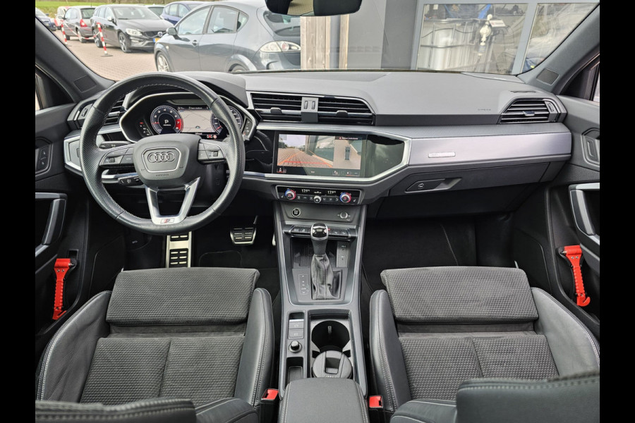 Audi Q3 Sportback 35 TFSI Pro Line S | 3x S-line | Matrix LED | Pano | Black optiek | B&O + Sonos 3D | Elek. stoel (sport) | Elek. achterklep | Vol |