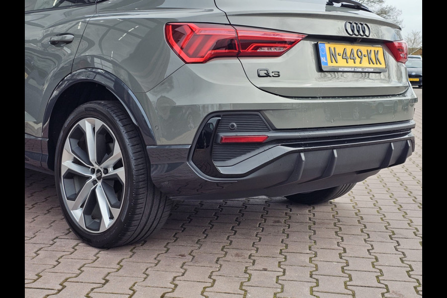 Audi Q3 Sportback 35 TFSI Pro Line S | 3x S-line | Matrix LED | Pano | Black optiek | B&O + Sonos 3D | Elek. stoel (sport) | Elek. achterklep | Vol |