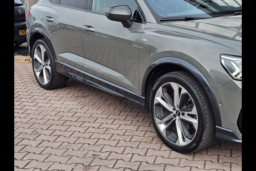 Audi Q3 Sportback 35 TFSI Pro Line S | 3x S-line | Matrix LED | Pano | Black optiek | B&O + Sonos 3D | Elek. stoel (sport) | Elek. achterklep | Vol |