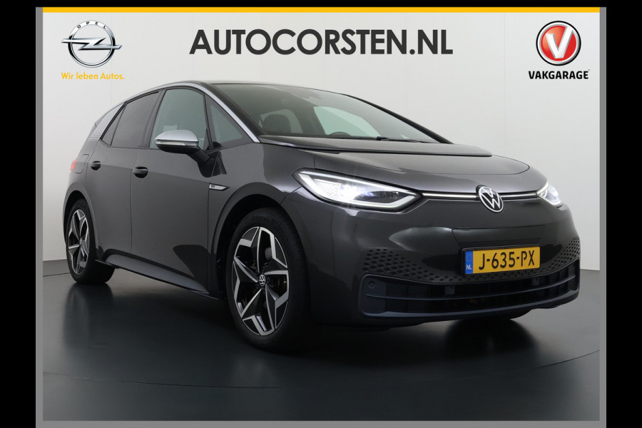 Volkswagen ID.3 First Plus 62kWh Trekhaak Camera Soh90% Navi-Pro Ecc Adap.Cruise Stuur+Stoelverwarming Apple Carplay Android Auto Pdc Bluetooth Keyless Advanced Matrix Led Rijstrooksensor IQ Drive 1e Eigenaar Origineel Nederlandse Auto