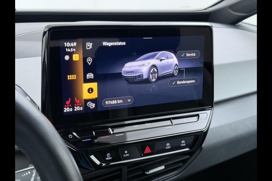 Volkswagen ID.3 First Plus 62kWh Trekhaak Camera Soh90% Navi-Pro Ecc Adap.Cruise Stuur+Stoelverwarming Apple Carplay Android Auto Pdc Bluetooth Keyless Advanced Matrix Led Rijstrooksensor IQ Drive 1e Eigenaar Origineel Nederlandse Auto