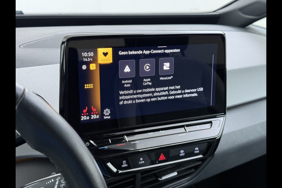 Volkswagen ID.3 First Plus 62kWh Trekhaak Camera Soh90% Navi-Pro Ecc Adap.Cruise Stuur+Stoelverwarming Apple Carplay Android Auto Pdc Bluetooth Keyless Advanced Matrix Led Rijstrooksensor IQ Drive 1e Eigenaar Origineel Nederlandse Auto