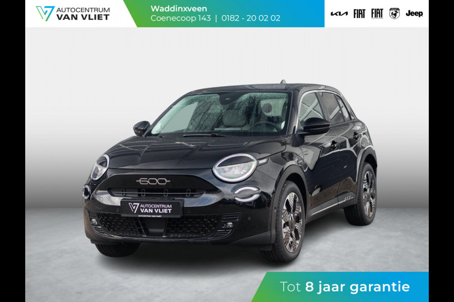Fiat 600E La Prima 54 kWh | Carplay | Elek. Stoel | Stoelverwarming | Keyless | LED | Clima