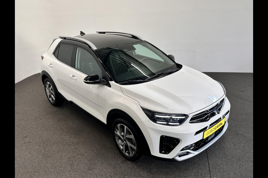 Kia Stonic 1.0 T-GDi MHEV GT-Line Navigatie Apple Carplay/Android Auto Camera Parkeersensoren Cruise Control Stoel- en stuurverwarming Half leder Climate Controln Lichtmetalen velgen