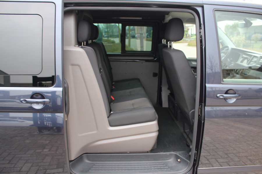 Volkswagen Transporter T6.1 2.0 TDI 146KW E6 Aut. 4Motion L2 DC Highline ✓ dubbele cabine ✓2x schuifdeur