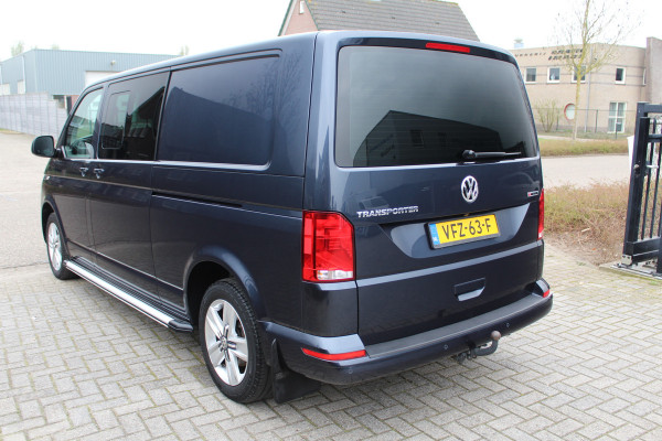 Volkswagen Transporter T6.1 2.0 TDI 146KW E6 Aut. 4Motion L2 DC Highline ✓ dubbele cabine ✓2x schuifdeur