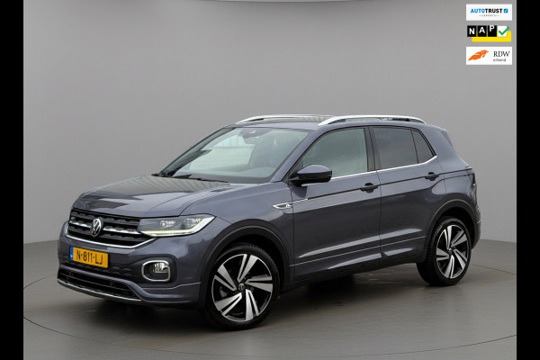 Volkswagen T-Cross 1.0 TSI AUTOMAAT 110 pk 2 X R-Line, trekhaak, dealer onderhouden, 1 e eigenaar, NL auto met nap