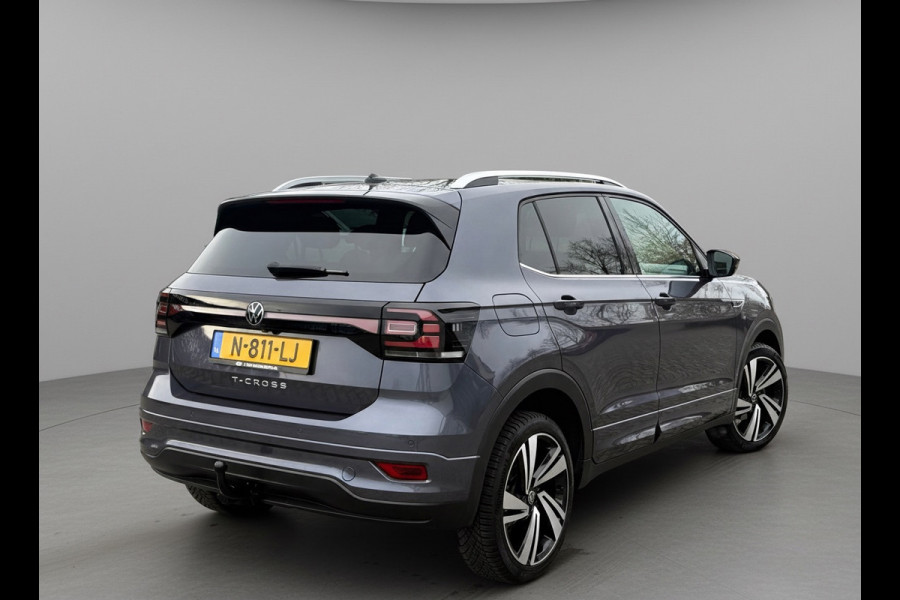 Volkswagen T-Cross 1.0 TSI AUTOMAAT 110 pk 2 X R-Line, trekhaak, dealer onderhouden, 1 e eigenaar, NL auto met nap