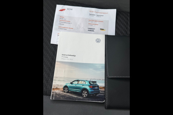 Volkswagen T-Cross 1.0 TSI AUTOMAAT 110 pk 2 X R-Line, trekhaak, dealer onderhouden, 1 e eigenaar, NL auto met nap