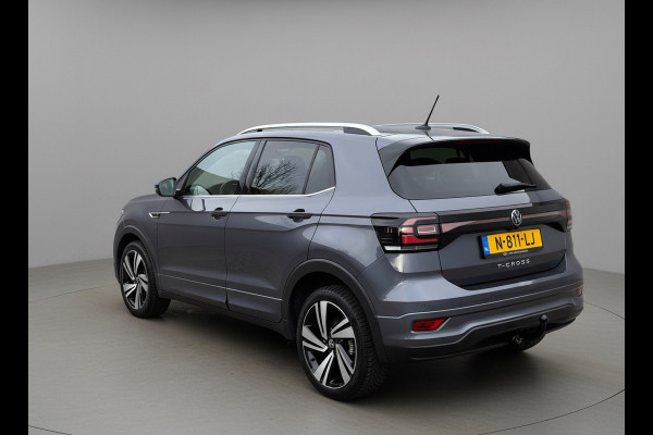 Volkswagen T-Cross 1.0 TSI AUTOMAAT 110 pk 2 X R-Line, trekhaak, dealer onderhouden, 1 e eigenaar, NL auto met nap