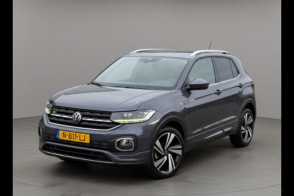 Volkswagen T-Cross 1.0 TSI AUTOMAAT 110 pk 2 X R-Line, trekhaak, dealer onderhouden, 1 e eigenaar, NL auto met nap