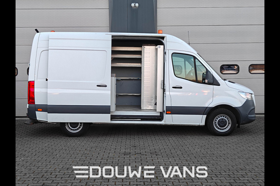 Mercedes-Benz Sprinter L2 H2 Automaat 317 3500 Trekhaak MBUX NAP BOTT Inrichting Standkachel Omvormer (Nieuwe motor 70km)