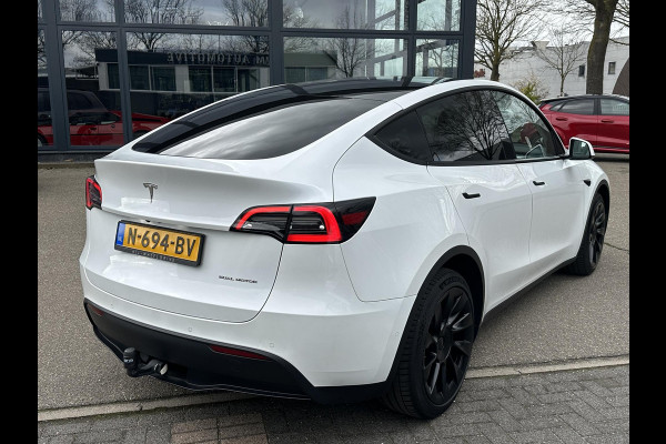 Tesla Model Y Long Range AWD 75 kWh BTW| SOH 89% | VAN €33.900,- NU VOOR SLECHTS €31.877,- Uw LENTEVOORDEEL €2.023,- |ORGINELE AFN. TREKHAAK TESLA| 20 INCH!|