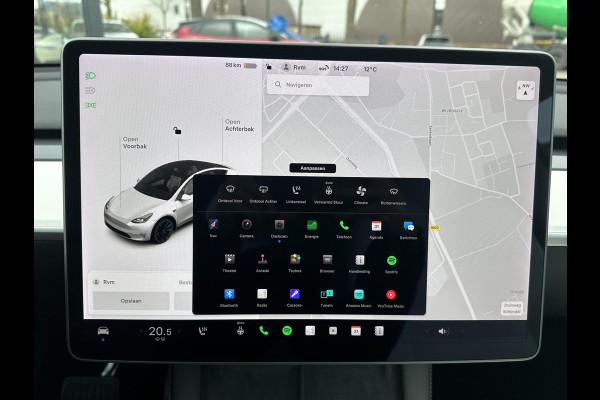 Tesla Model Y Long Range AWD 75 kWh BTW| SOH 89% | VAN €33.900,- NU VOOR SLECHTS €31.877,- Uw LENTEVOORDEEL €2.023,- |ORGINELE AFN. TREKHAAK TESLA| 20 INCH!|