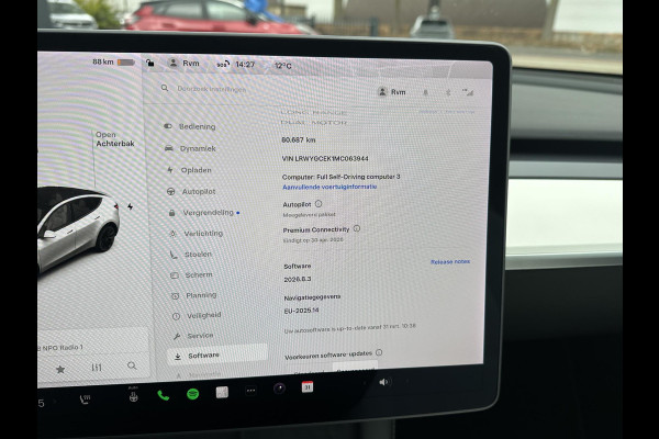 Tesla Model Y Long Range AWD 75 kWh BTW| SOH 89% | VAN €33.900,- NU VOOR SLECHTS €31.877,- Uw LENTEVOORDEEL €2.023,- |ORGINELE AFN. TREKHAAK TESLA| 20 INCH!|