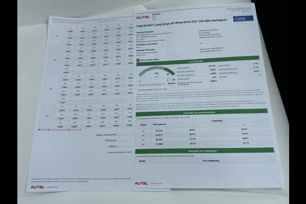 Tesla Model Y Long Range AWD 75 kWh BTW| SOH 89% | VAN €33.900,- NU VOOR SLECHTS €31.877,- Uw LENTEVOORDEEL €2.023,- |ORGINELE AFN. TREKHAAK TESLA| 20 INCH!|
