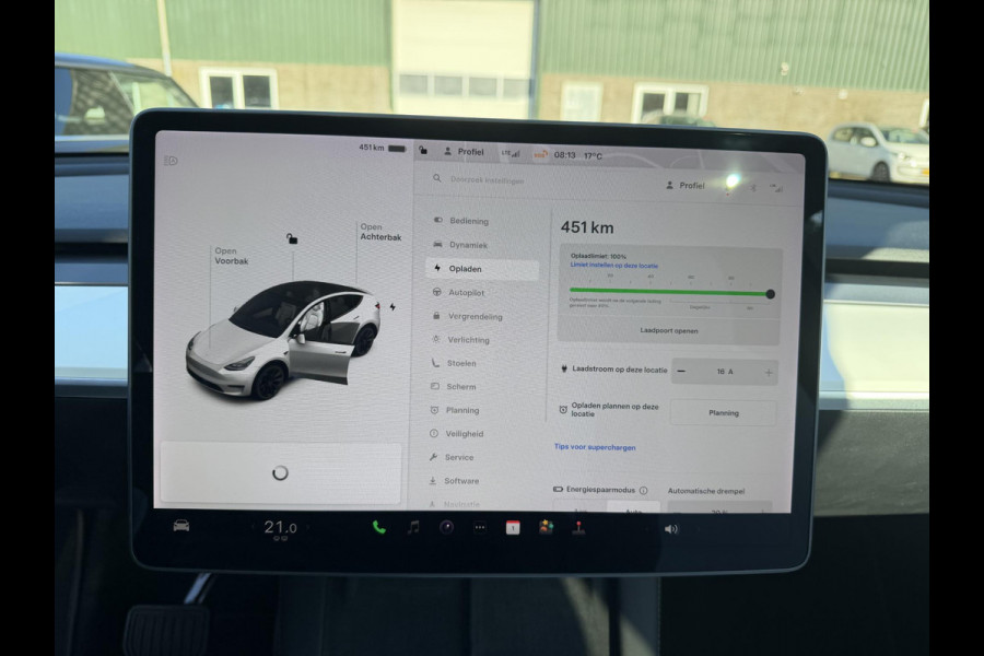 Tesla Model Y Long Range AWD 75 kWh BTW| SOH 89% | VAN €33.900,- NU VOOR SLECHTS €31.877,- Uw LENTEVOORDEEL €2.023,- |ORGINELE AFN. TREKHAAK TESLA| 20 INCH!|