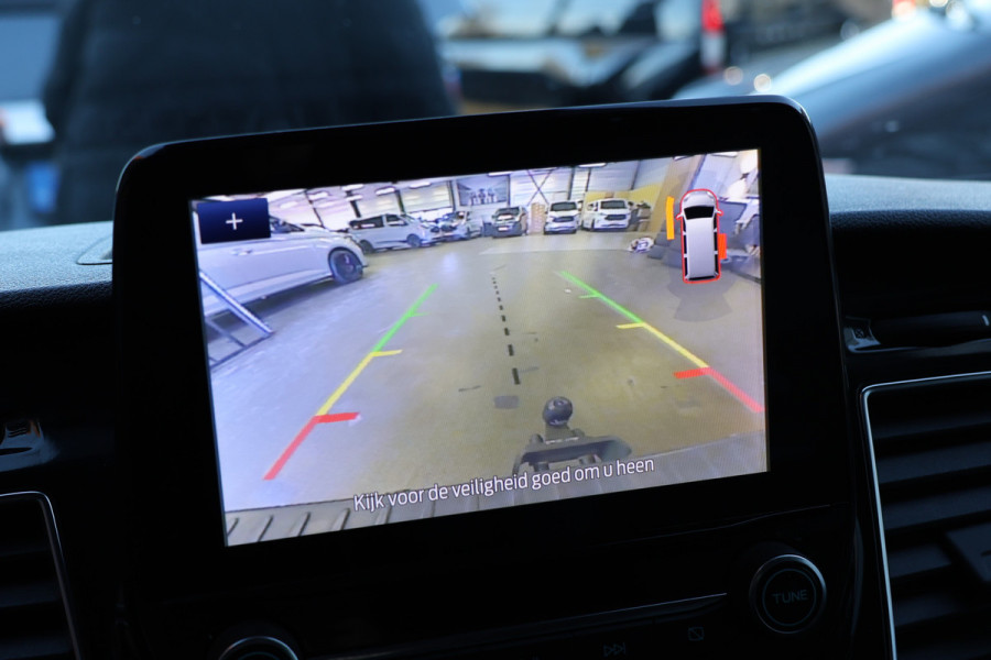 Ford Transit Custom MS-RT 320 2.0 TDCI L2H1 DC | ACC | BLIS | Bi-Xenon | Elek stoel | CarPlay | Navigatie | Camera | Stoelverwarming | L+R Schuifdeur | Lederen bekleding | Spoiler-pakket | Nieuwe APK | Verlengde fabrieksgarantie