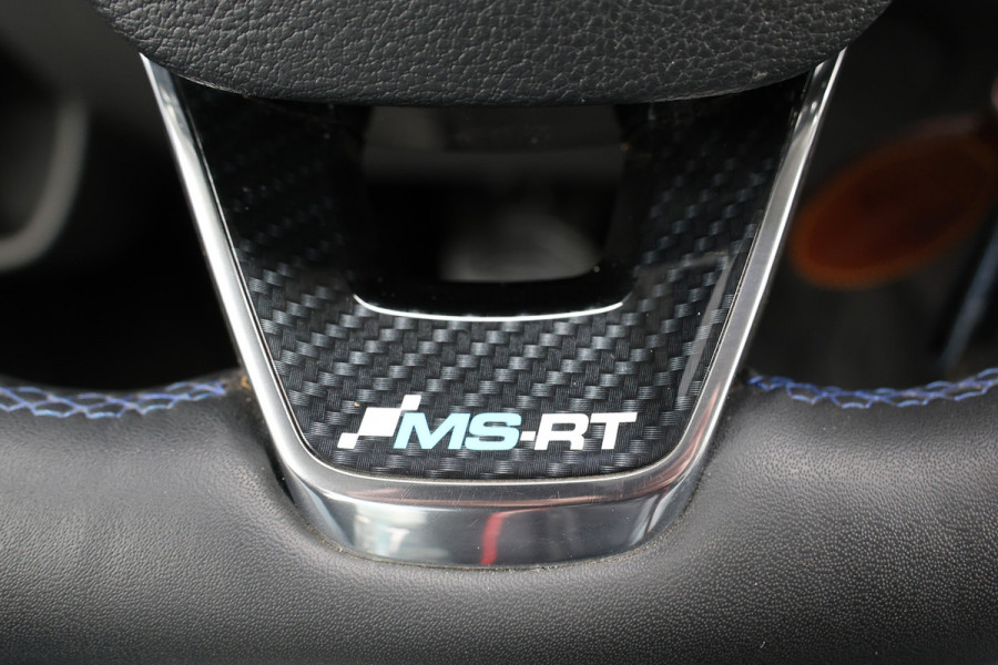 Ford Transit Custom MS-RT 320 2.0 TDCI L2H1 DC | ACC | BLIS | Bi-Xenon | Elek stoel | CarPlay | Navigatie | Camera | Stoelverwarming | L+R Schuifdeur | Lederen bekleding | Spoiler-pakket | Nieuwe APK | Verlengde fabrieksgarantie