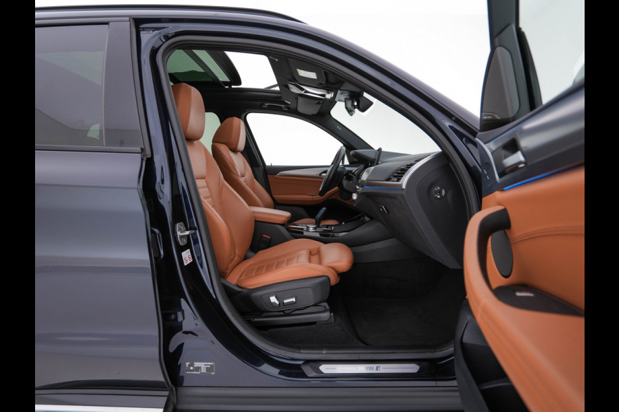BMW iX3 High Executive 80 kWh [ 3-Fase -11kW] {SOH-98%} (INCL-BTW) Aut. *PANO | LEATHER | HARMAN/KARDON | FULL-LED | BLINDSPOT | MEMORY-PACK | DIGI-COCKPIT | HEATED-SPORTSEATS | KEYLESS | TOPVIEW | DAB+ | NAVI-FULLMAP | HEAD-UP | ...