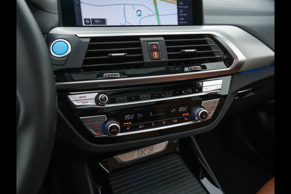 BMW iX3 High Executive 80 kWh [ 3-Fase -11kW] {SOH-98%} (INCL-BTW) Aut. *PANO | LEATHER | HARMAN/KARDON | FULL-LED | BLINDSPOT | MEMORY-PACK | DIGI-COCKPIT | HEATED-SPORTSEATS | KEYLESS | TOPVIEW | DAB+ | NAVI-FULLMAP | HEAD-UP | ...