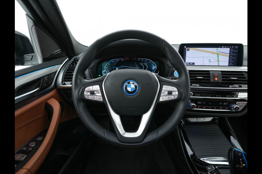 BMW iX3 High Executive 80 kWh [ 3-Fase -11kW] {SOH-98%} (INCL-BTW) Aut. *PANO | LEATHER | HARMAN/KARDON | FULL-LED | BLINDSPOT | MEMORY-PACK | DIGI-COCKPIT | HEATED-SPORTSEATS | KEYLESS | TOPVIEW | DAB+ | NAVI-FULLMAP | HEAD-UP | ...