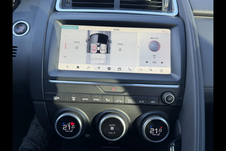 Jaguar E-Pace 2.0 P200 AWD R-Dynamic VAN: 31.900,- VOOR 29.877,- UW LENTEVOORDEEL: 2.023,- | RIJKLAARPRIJS INCL 12 MND BOVAG GARANTIE| PANO| ELEK. ACHTERKLEP| ELEK. STOEL| LEER| TREKHAAK LED