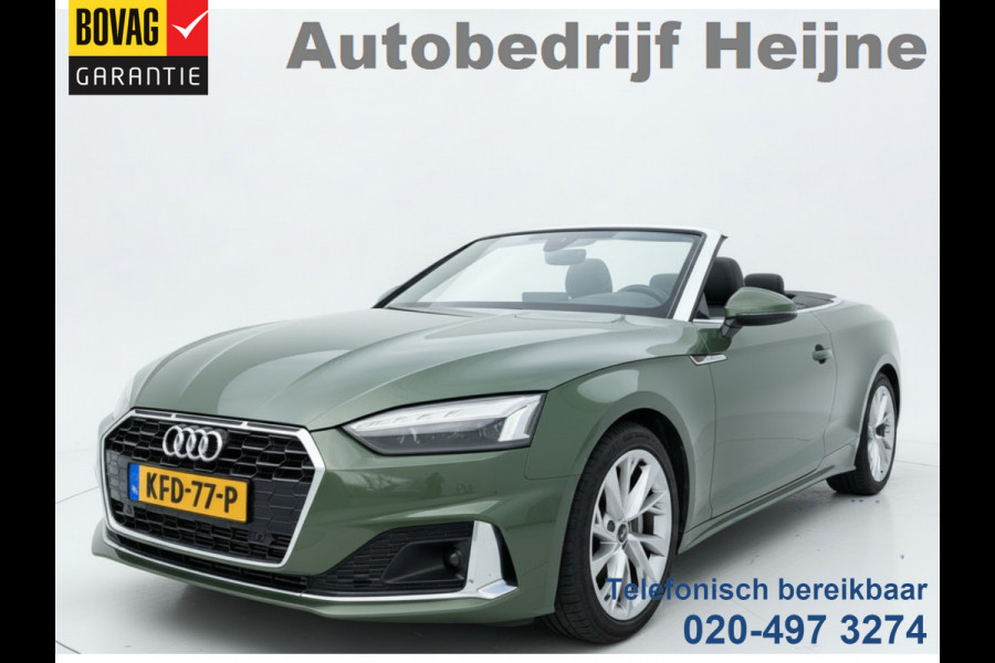 Audi A5 Cabriolet 40 TFSI 204PK S-TRONIC ADVANCED EDITION CAMERA/NAVI/LEDER