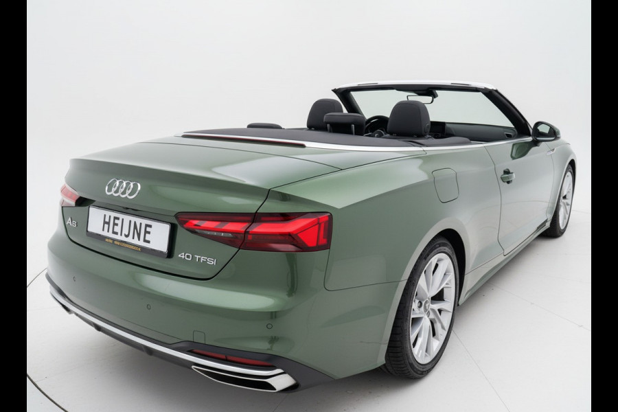 Audi A5 Cabriolet 40 TFSI 204PK S-TRONIC ADVANCED EDITION CAMERA/NAVI/LEDER