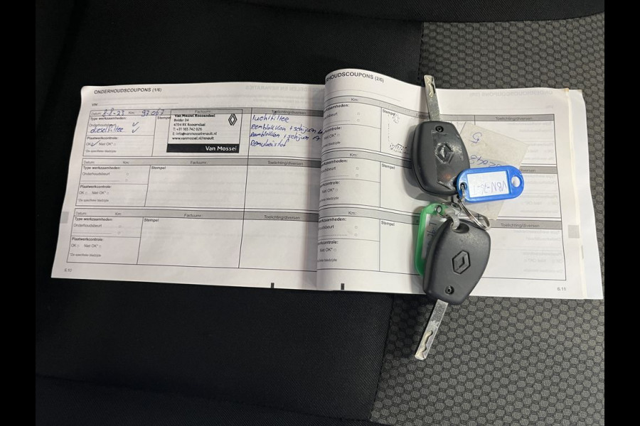 Renault Kangoo 1.5 dCi E6 Maxi Comfort BPM Vrij! Lease €134 p/m, Airco, PDC, 2x Schuifdeur, Volledig onderhoudshistorie aanwezig